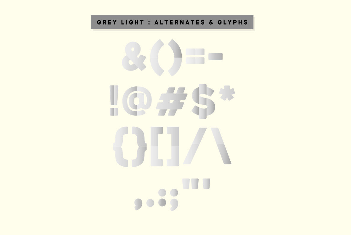 Newport Tracks Colour Font 10