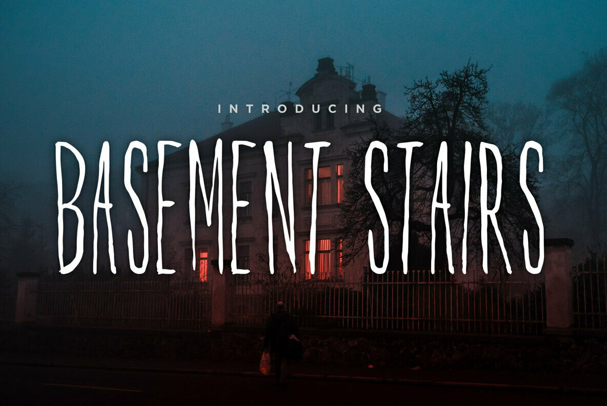 Basement Stairs Font