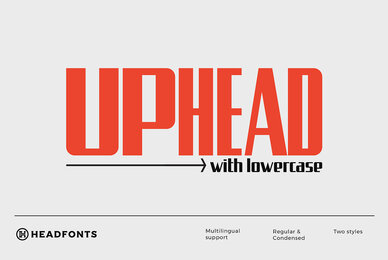 Uphead Typeface