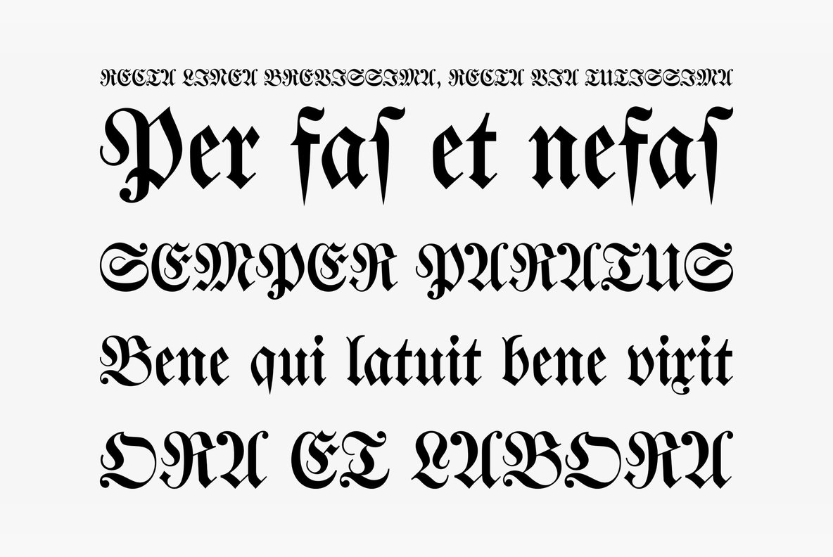 Walbaum Fraktur Walbaum Fraktur