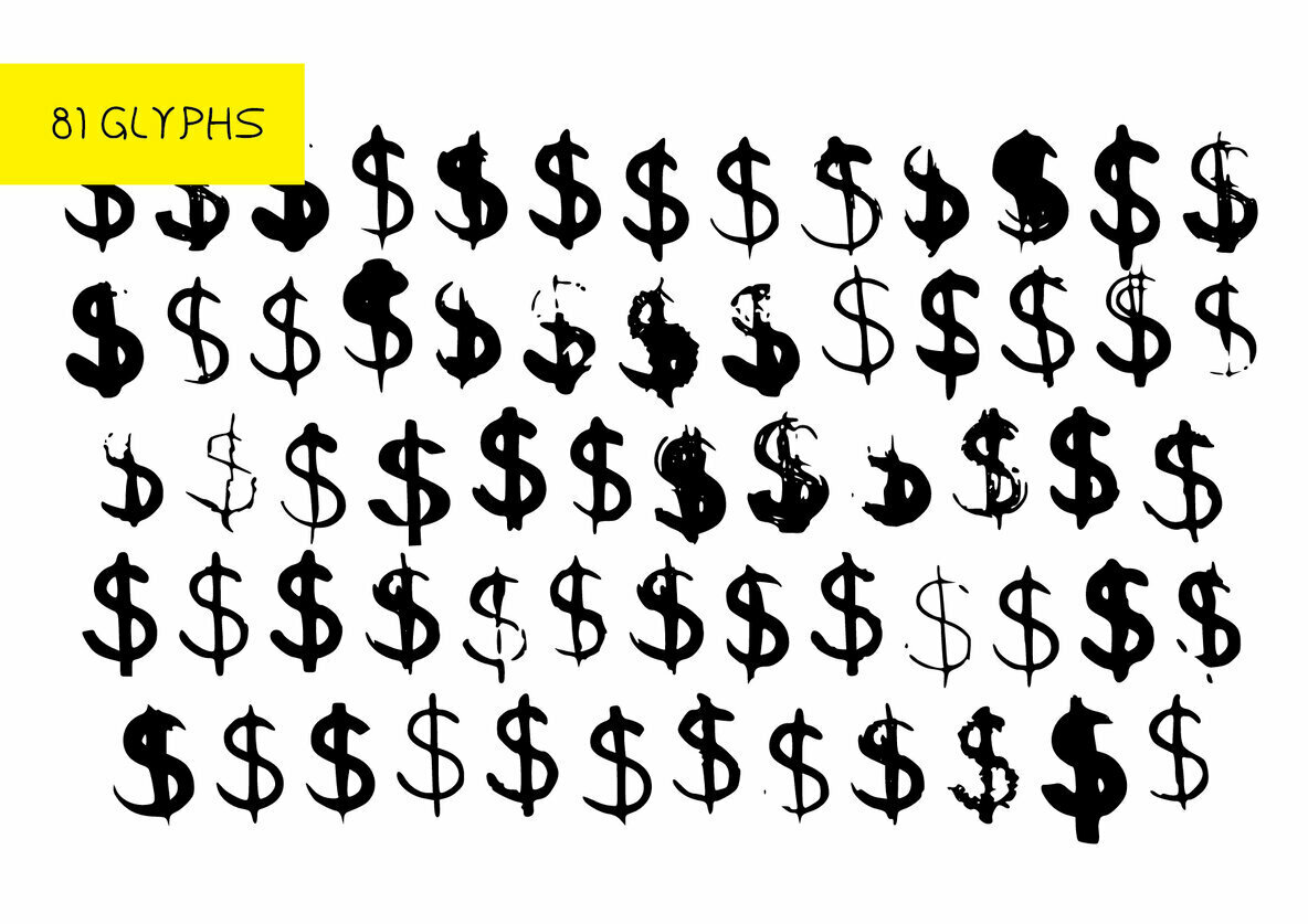 BM Graphics Dollar Symbol BM Graphics Dollar Symbol