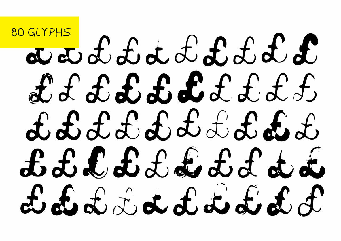 BM Graphics Pound Symbol BM Graphics Pound Symbol