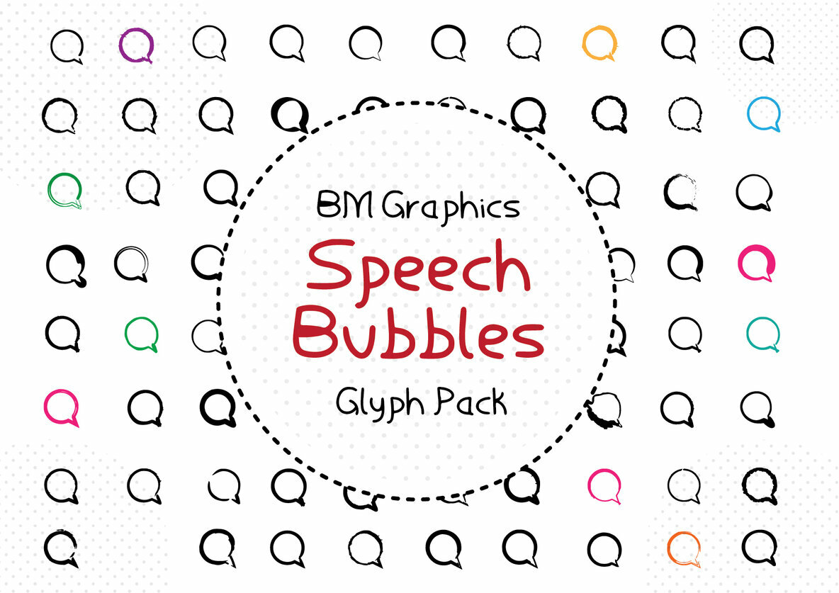 BM Graphics Speech Bubbles BM Graphics Speech Bubbles