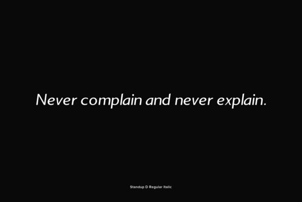 Standup Standup