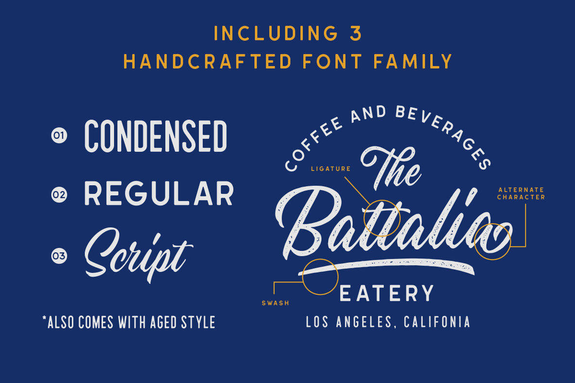 Hillstown Font Collection 7
