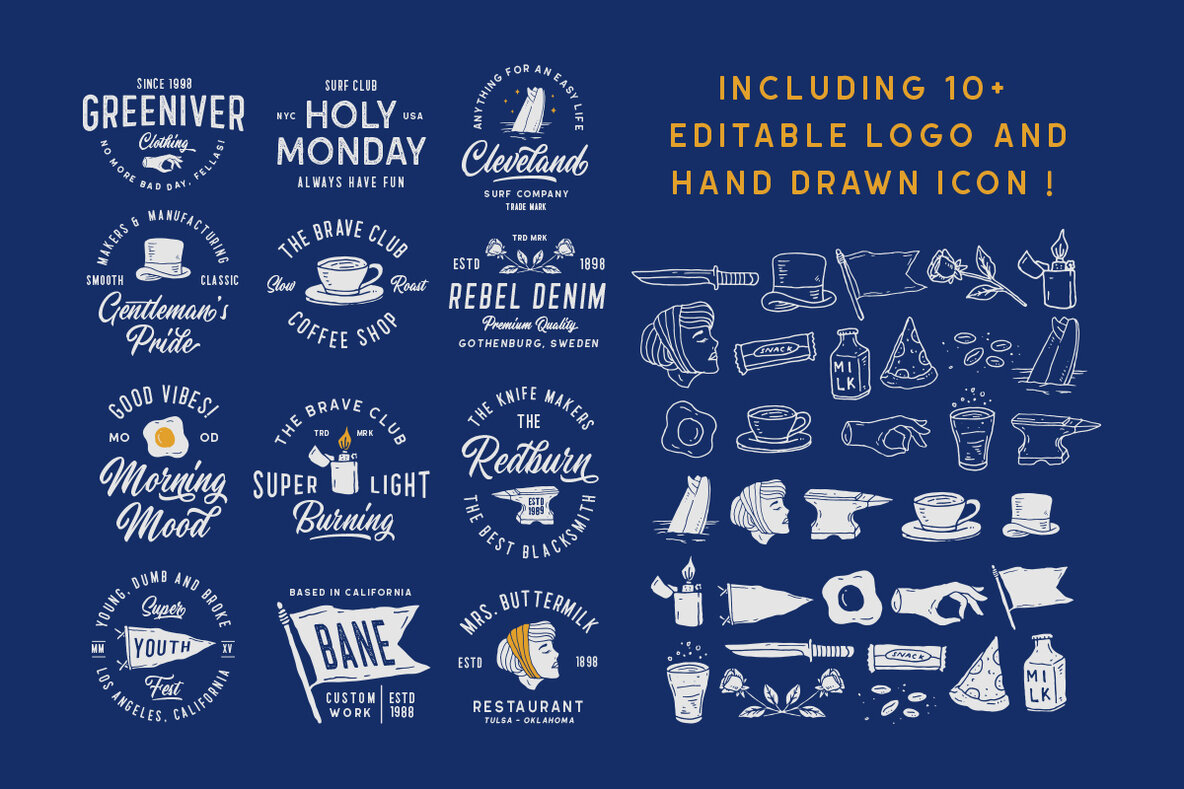 Hillstown Font Collection 9