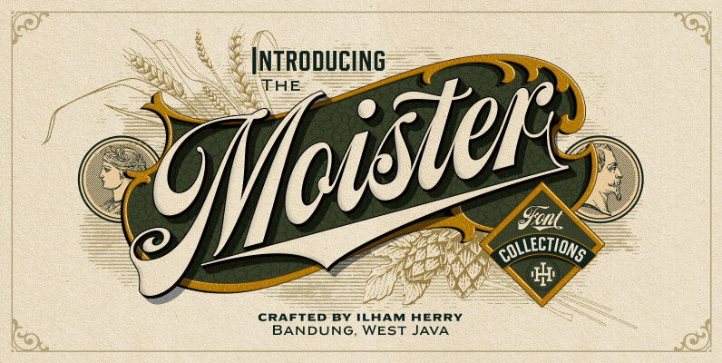 Moister Font Collection