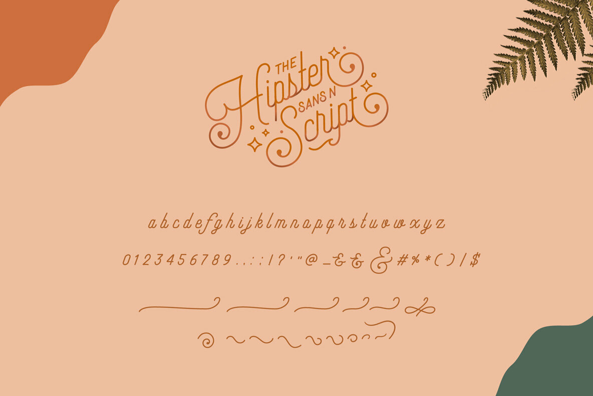 Hipster Script and Sans Hipster Script and Sans