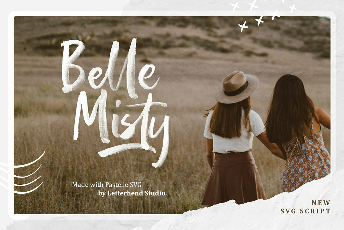 Pastelle SVG Font Pastelle SVG Font