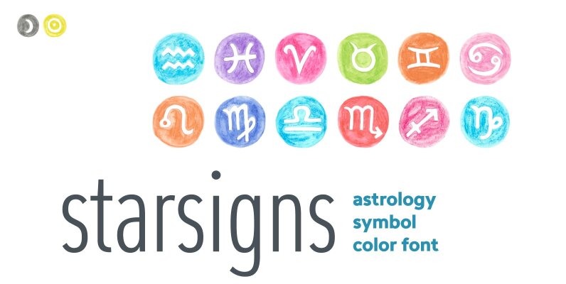 Starsigns Color SVG