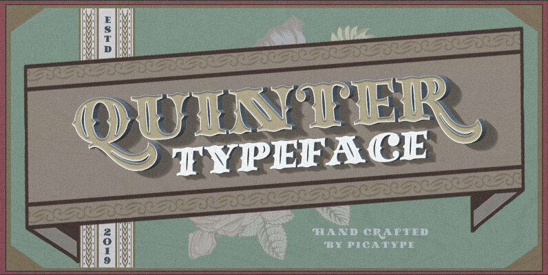 Quinter Typeface