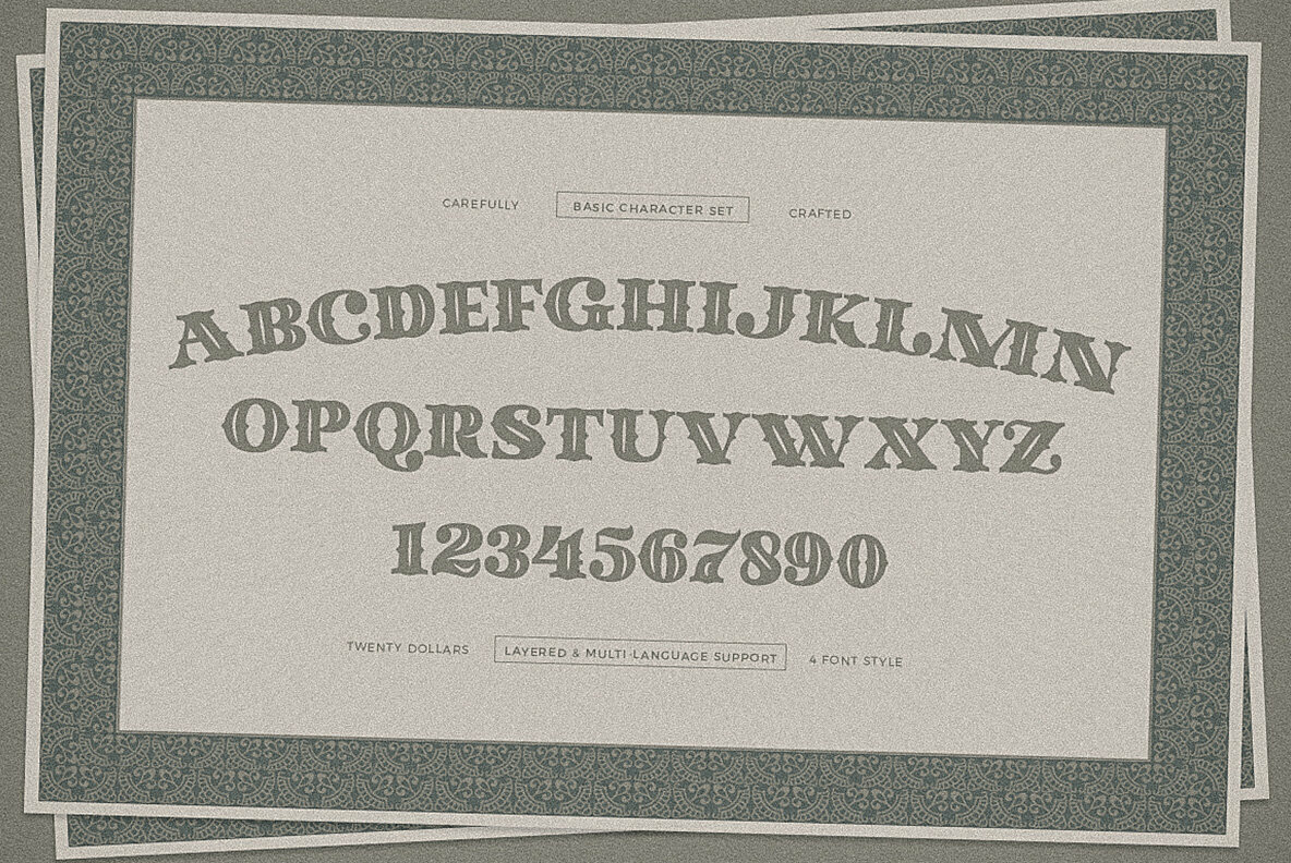 Quinter Typeface 4