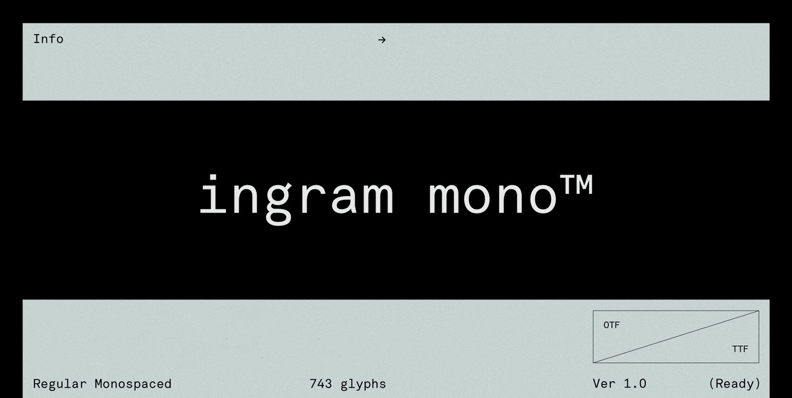 Ingram Mono