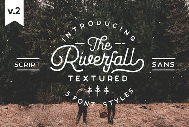 Riverfall Semi Rounded Textured