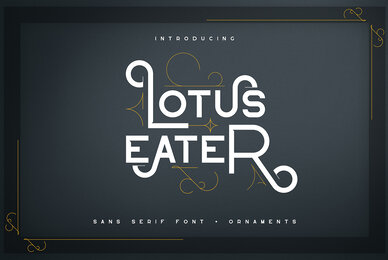 Lotus Eater Sans Serif