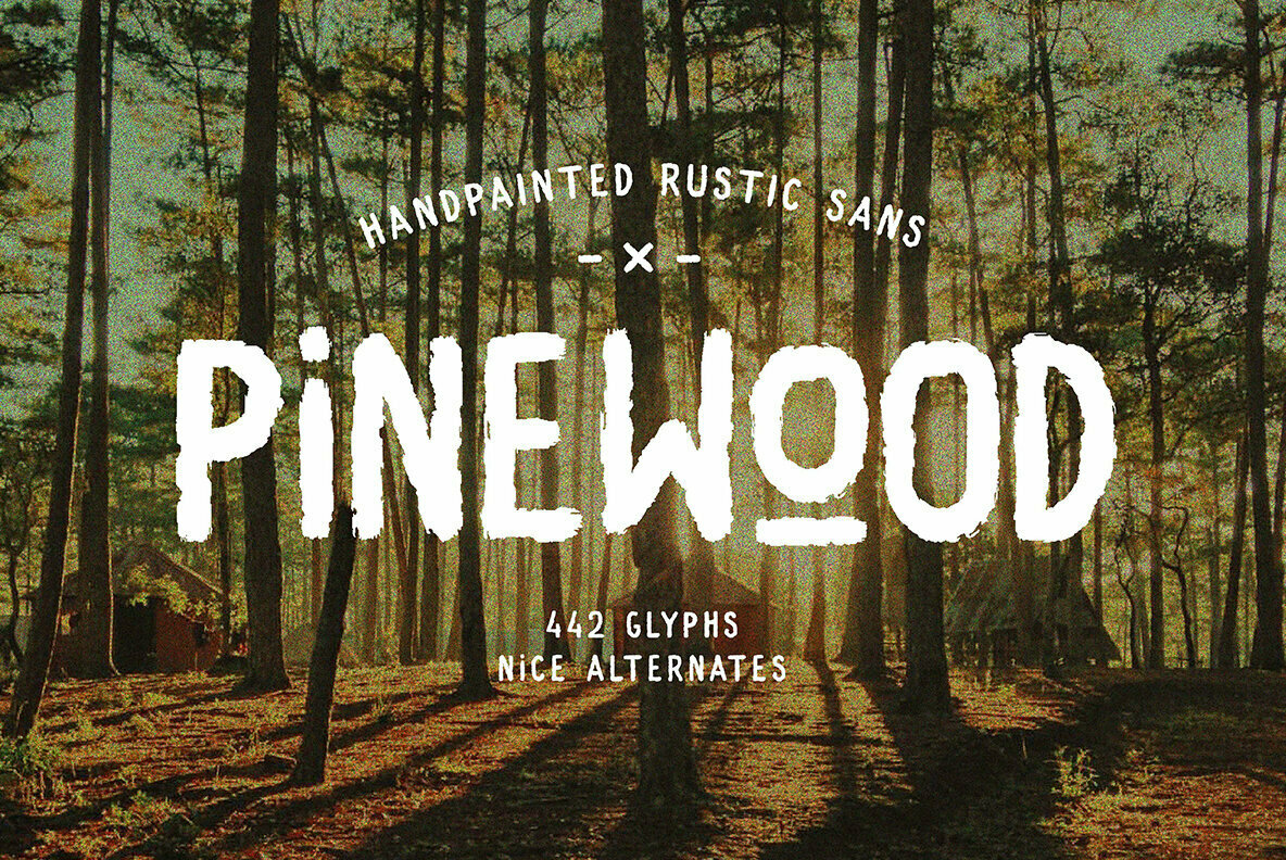 Pinewood Font