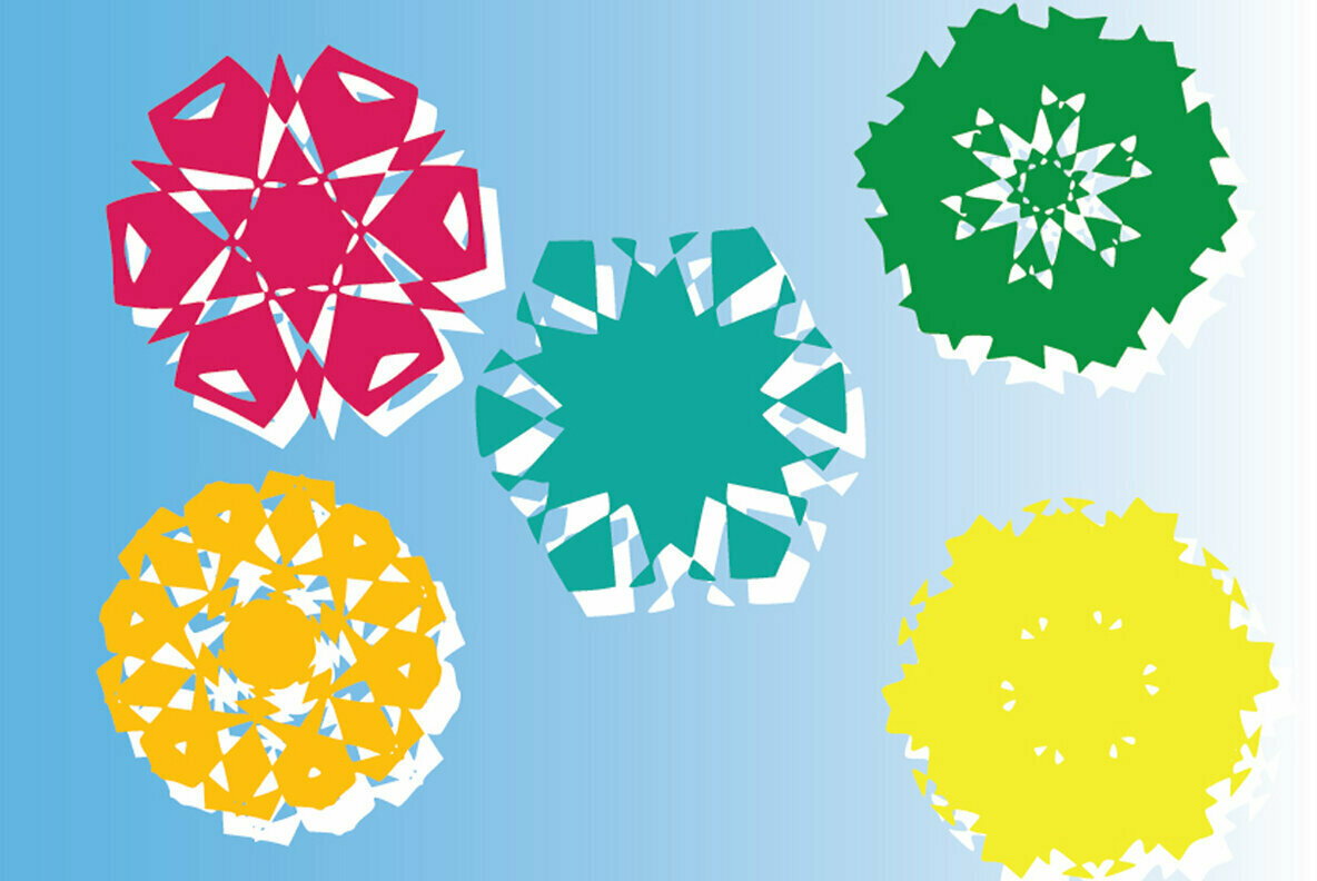 Paper Snow Flakes Paper Snow Flakes