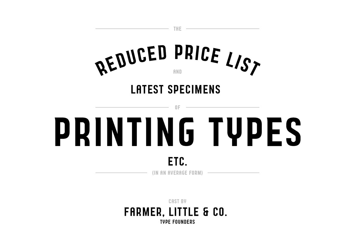 Nailhead Typeface Nailhead Typeface