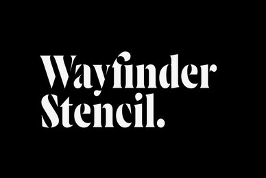 Wayfinder Stencil CF