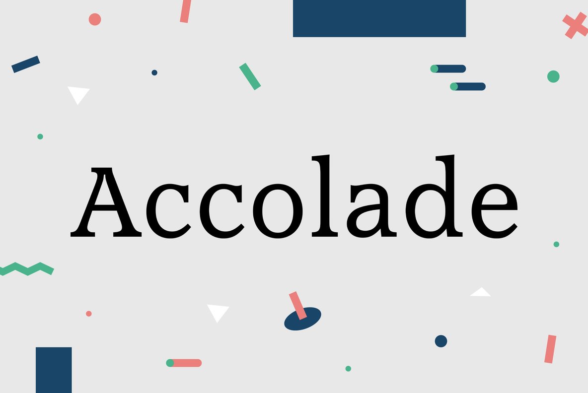 Accolade Font