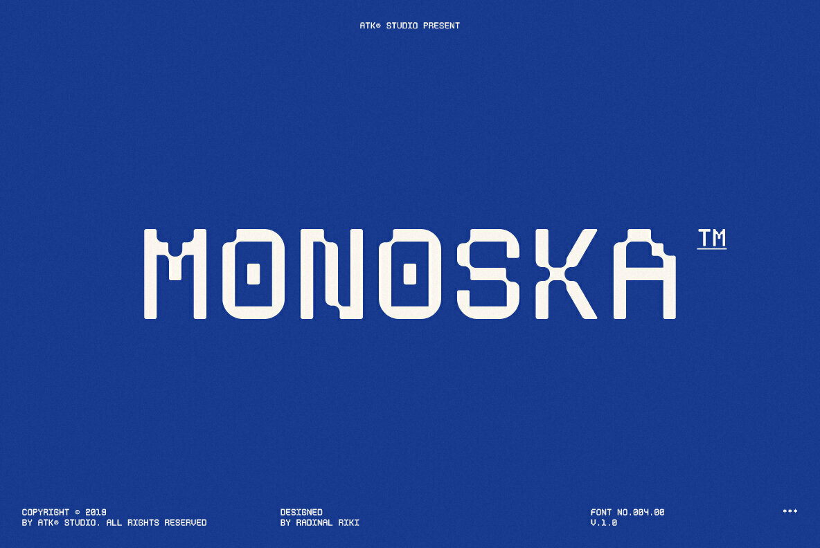 Monoska Font