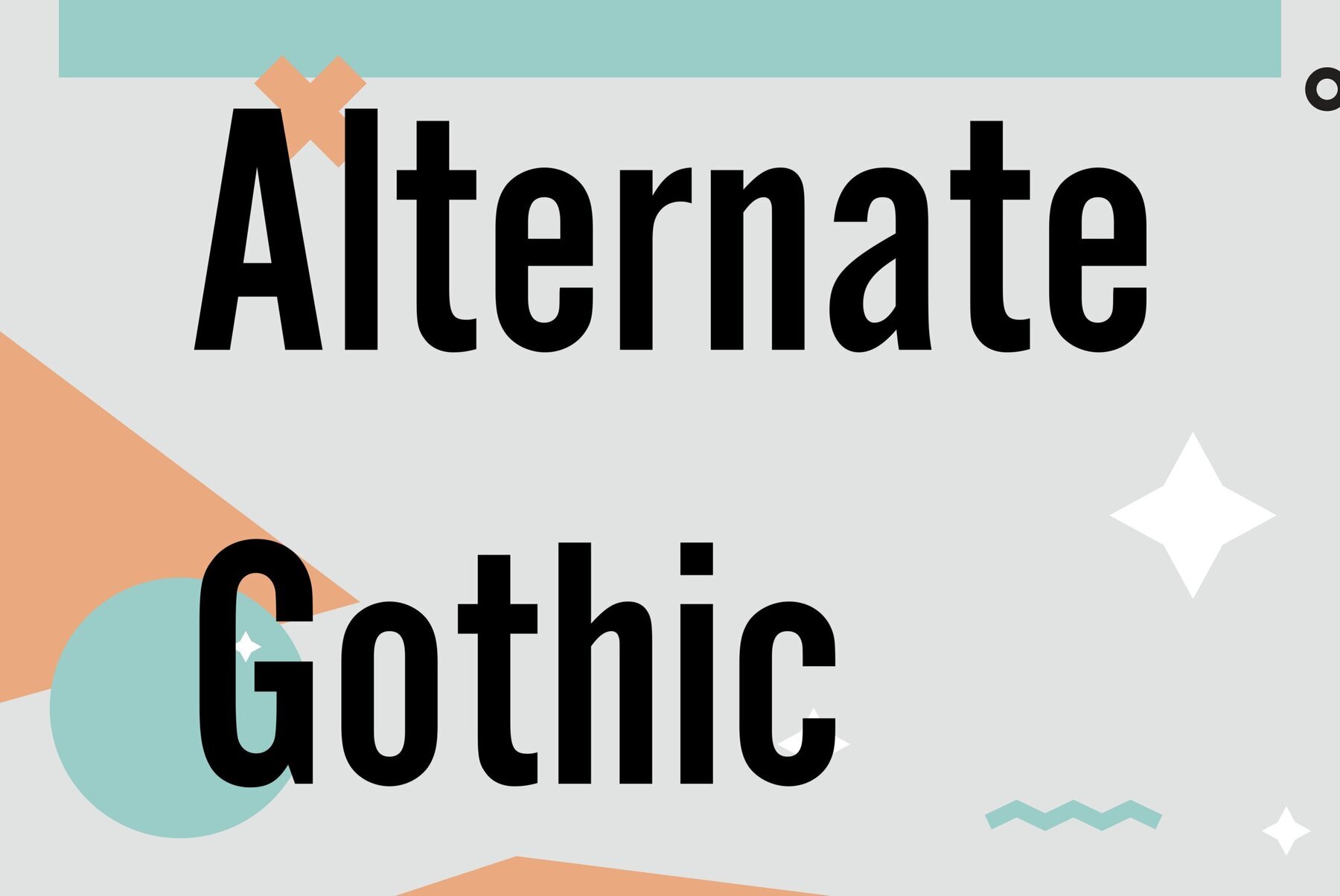 Alternate Gothic 1