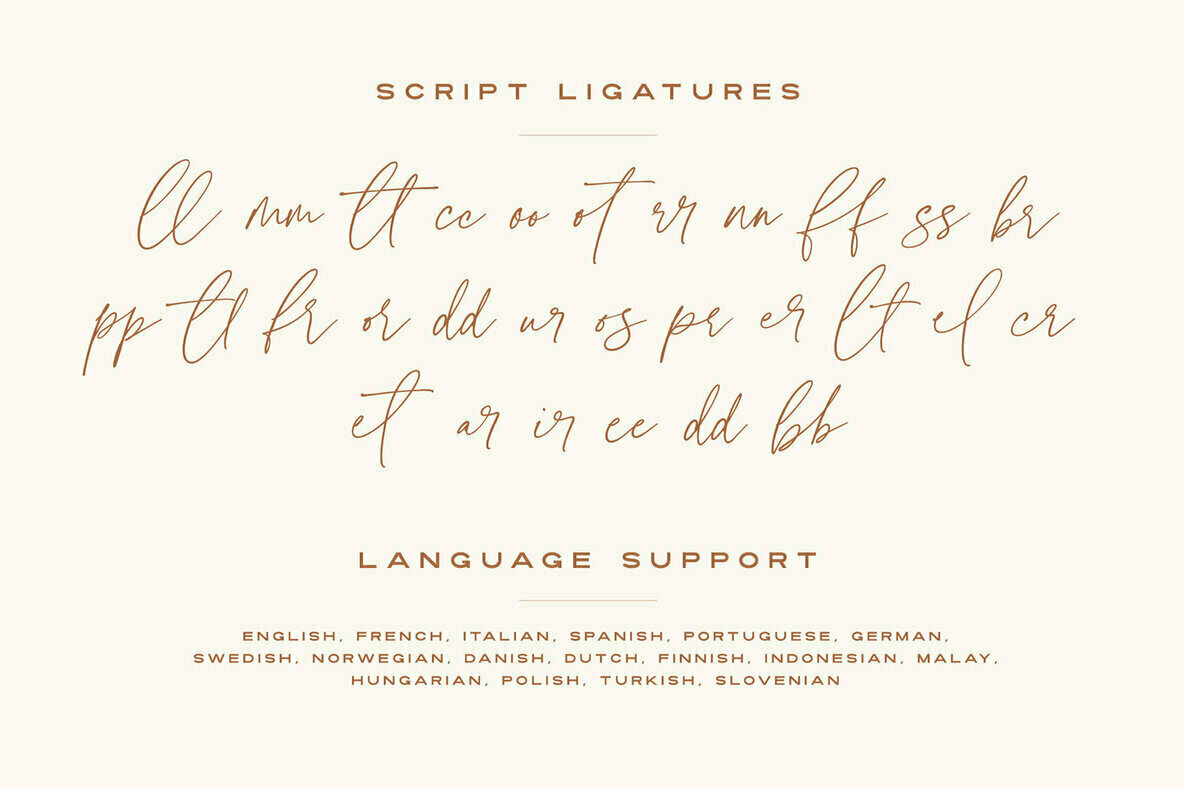 La Luxes Font Duo 2