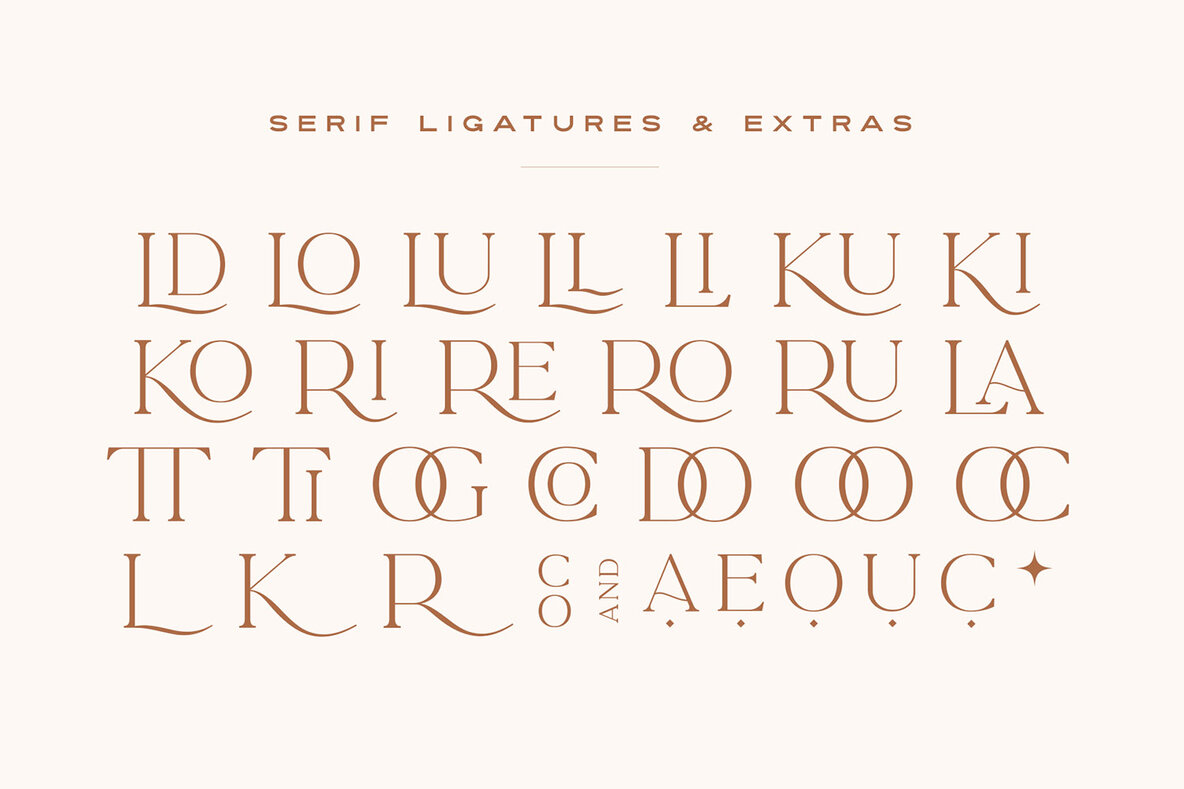 La Luxes Font Duo 14