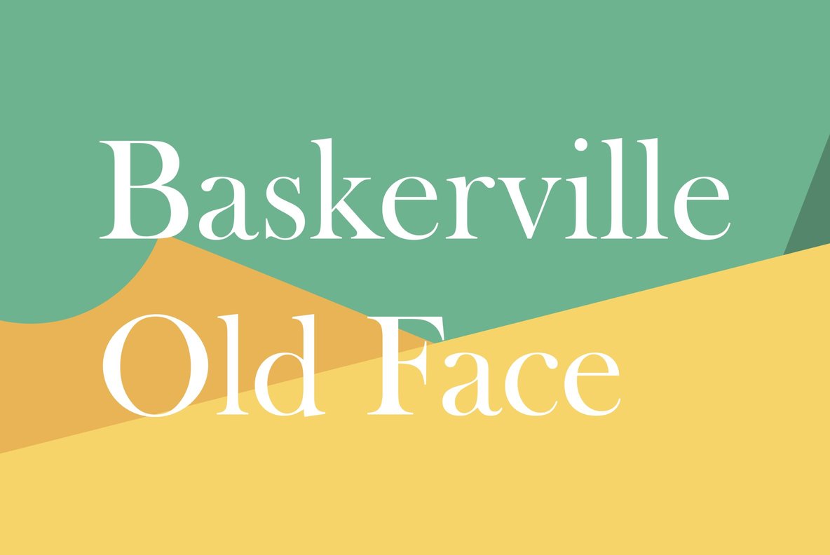 Baskerville Old Face Font