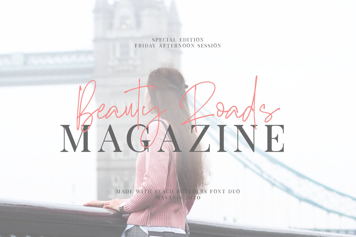 Boulders Beach Font Duo 20