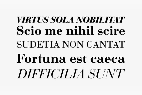 Bauer Bodoni Bauer Bodoni