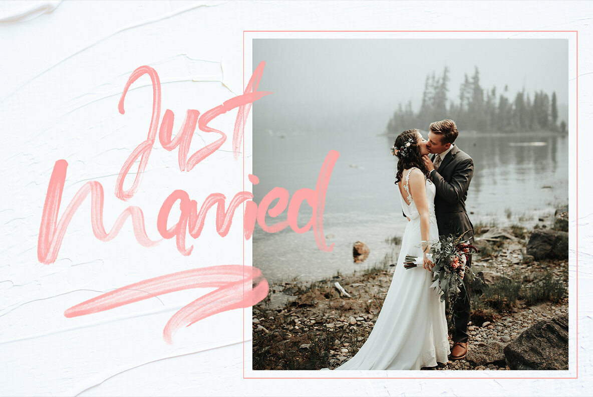 Loving Rose Watercolor SVG Font Loving Rose Watercolor SVG Font