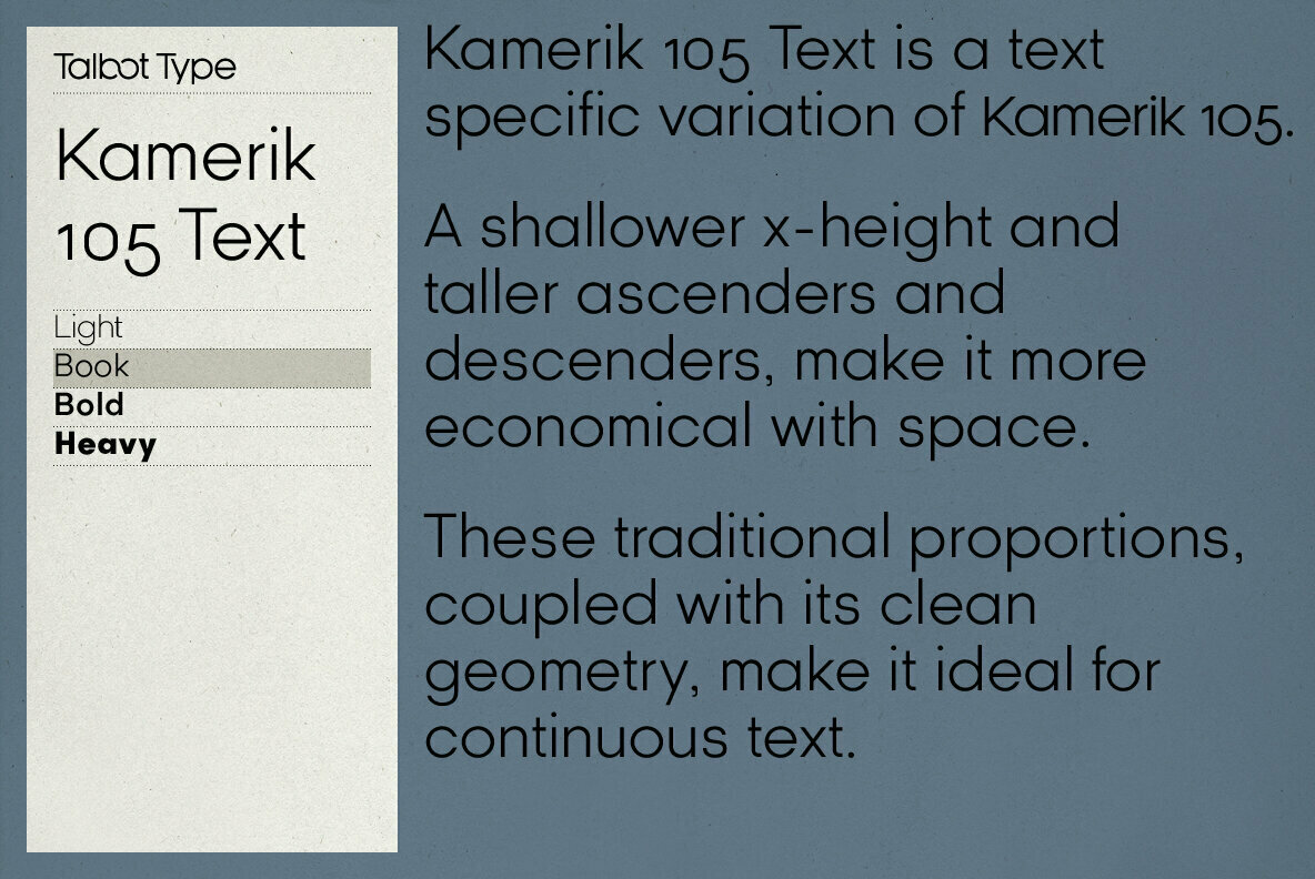 Kamerik 105 Text Kamerik 105 Text