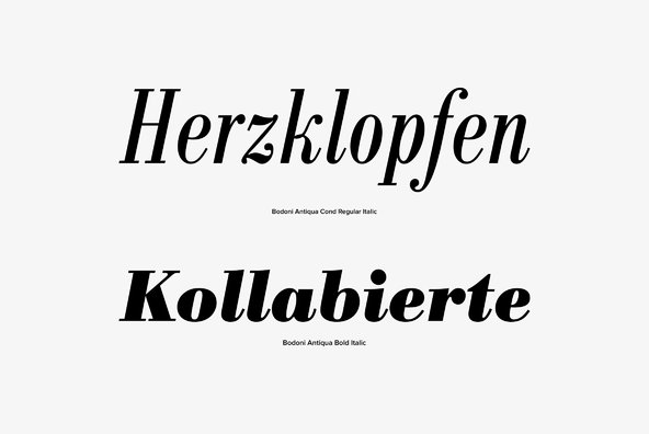 Bodoni Antiqua Bodoni Antiqua