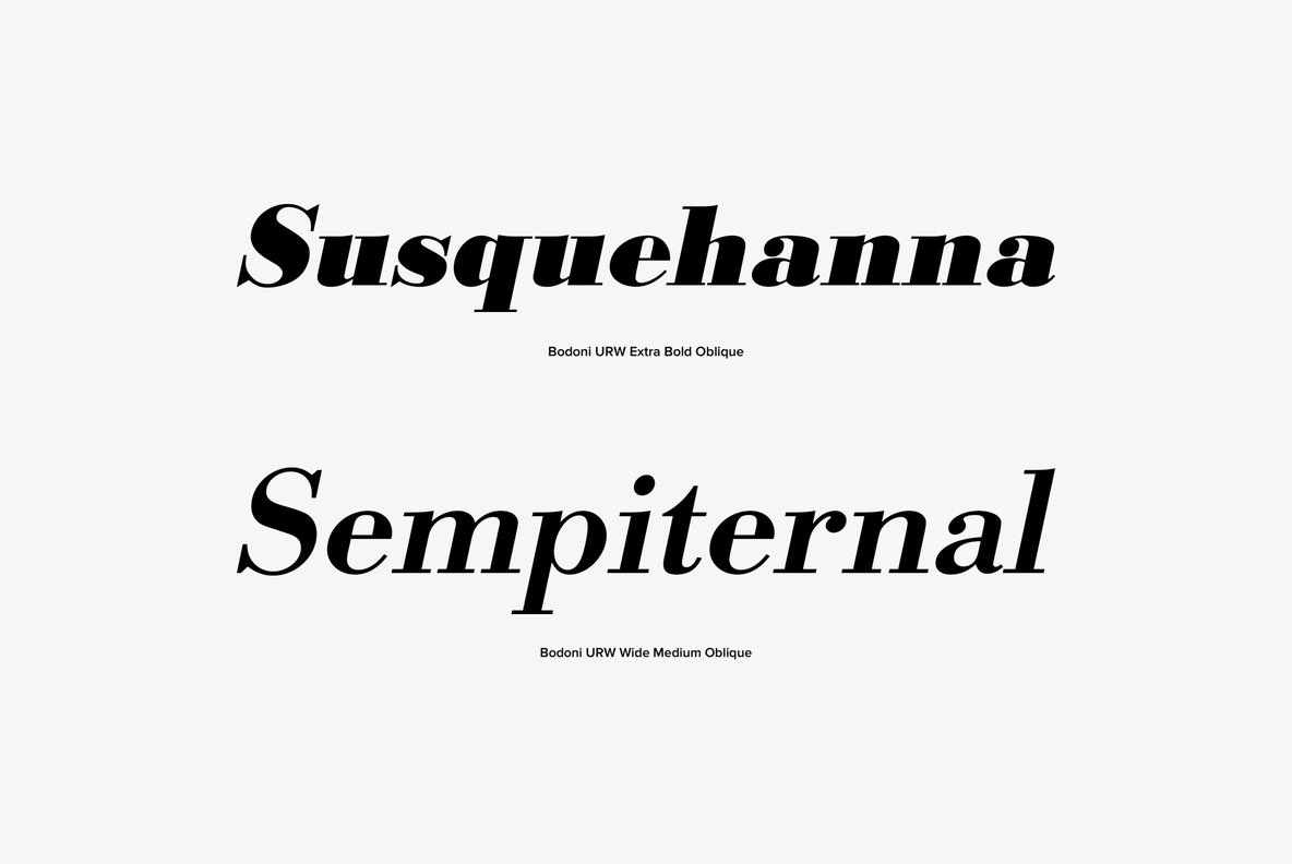 URW Bodoni 5