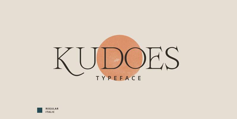 Kudoes Typeface