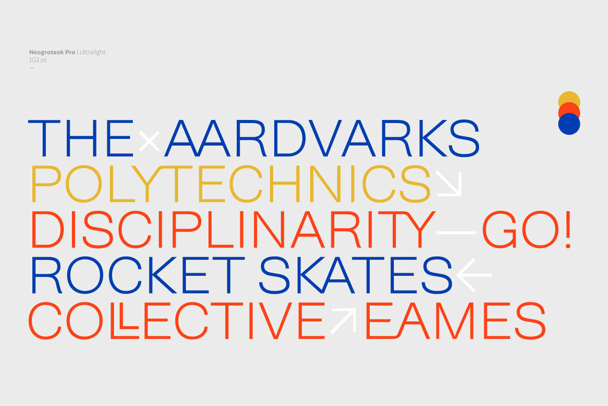 Neogrotesk Neogrotesk