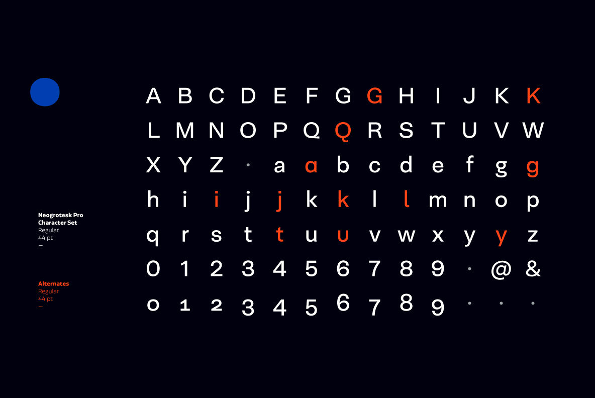 Neogrotesk Neogrotesk