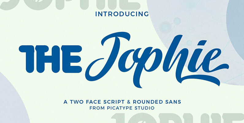 The Jophie Font Duo