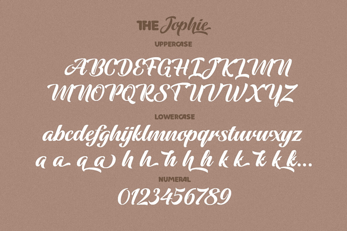 The Jophie Font Duo 12