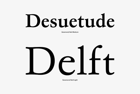 Garamond No 4 Garamond No 4