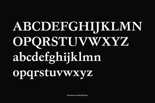 Garamond No 4 Garamond No 4