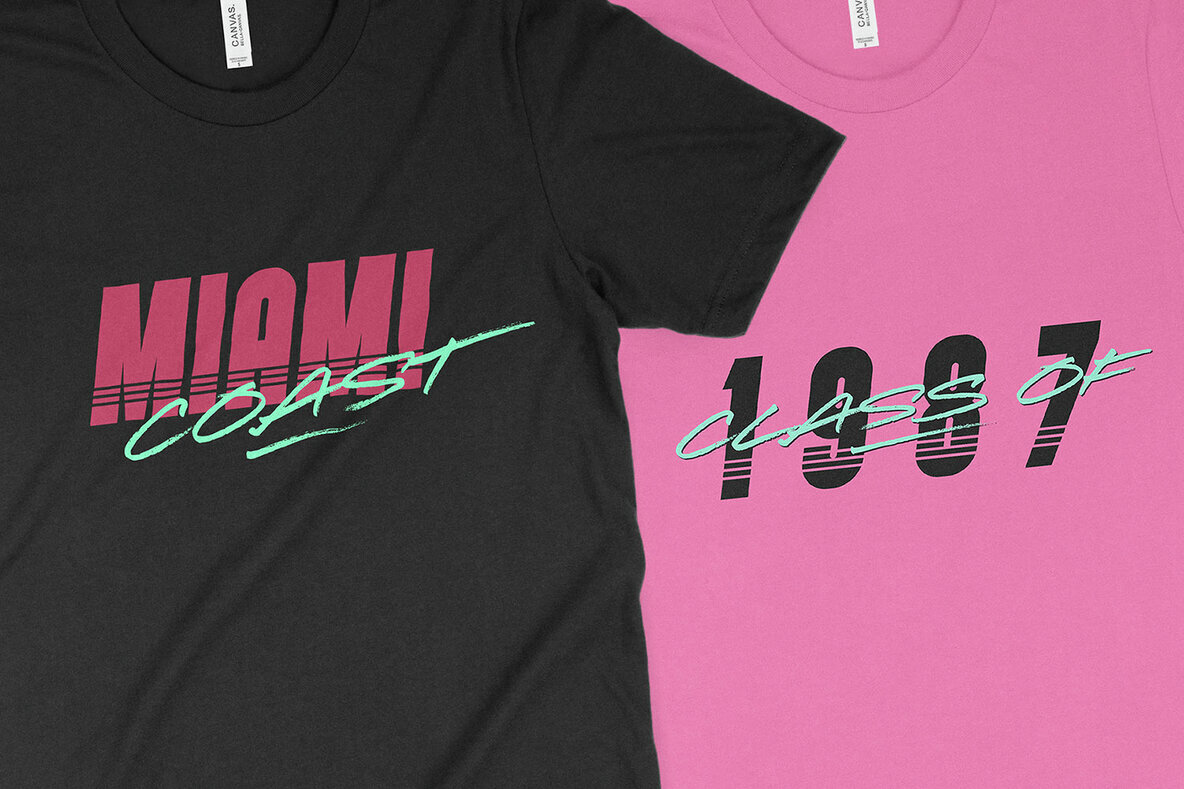 Hot Rush Font Duo Hot Rush Font Duo