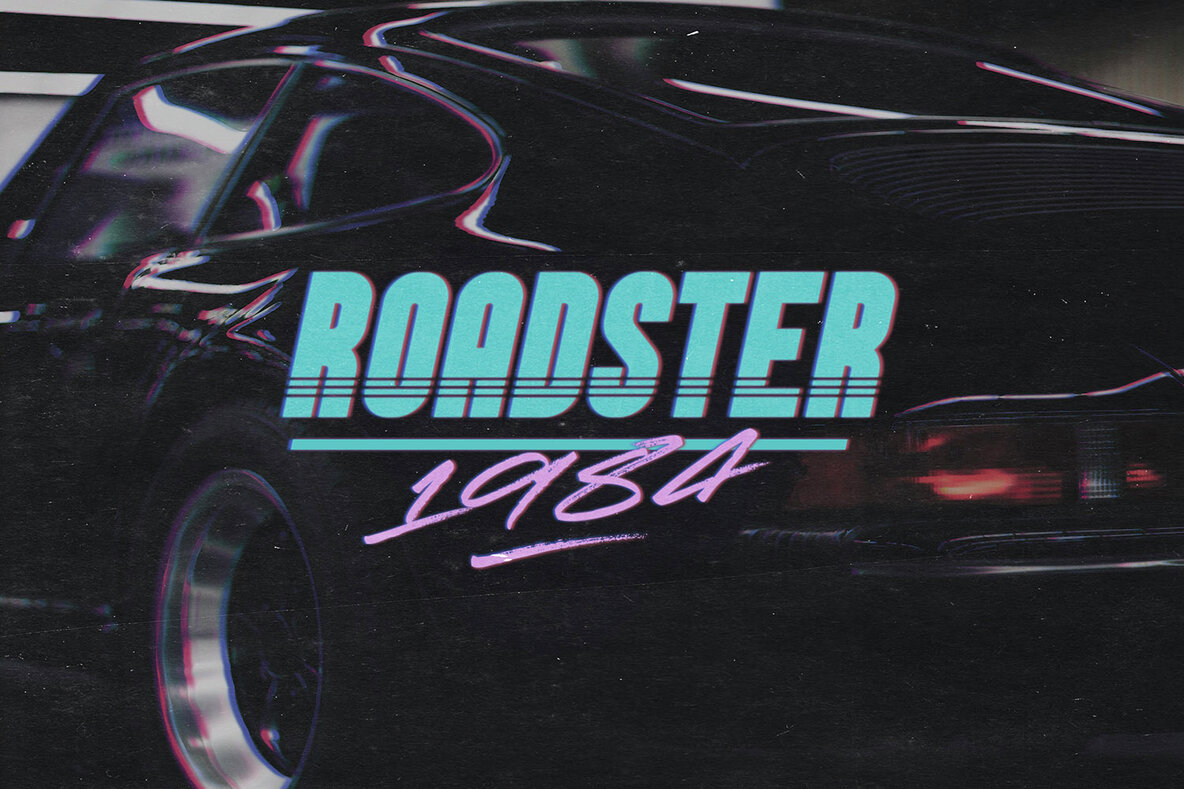 Hot Rush Font Duo Hot Rush Font Duo