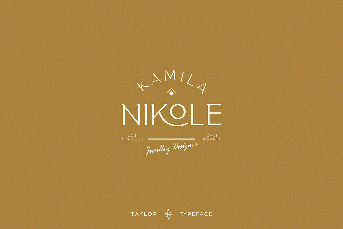Taylor Typeface Taylor Typeface