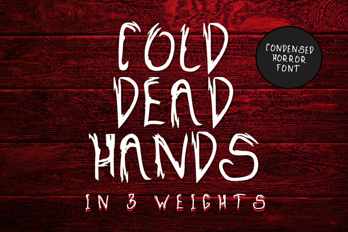 Cold Dead Hands Font