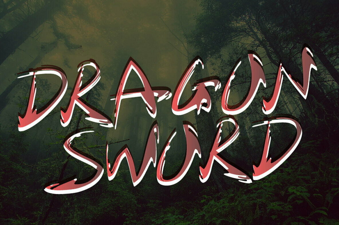 Dragon Sword Font