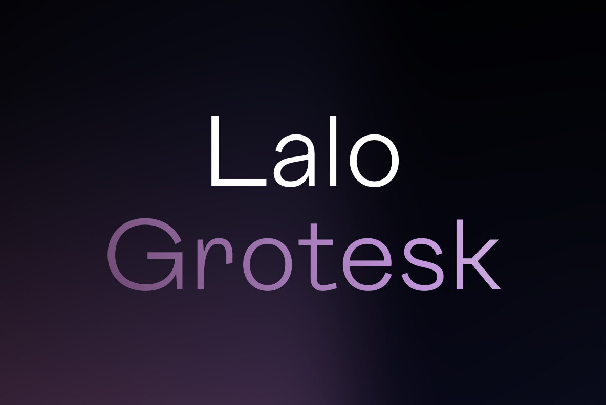 Lalo Grotesk Font