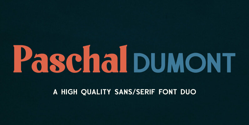 Paschal Dumont Font Duo