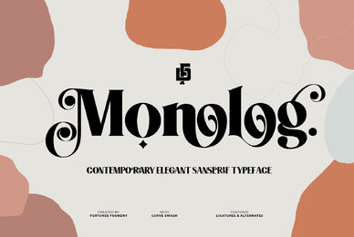 Monolog Typeface
